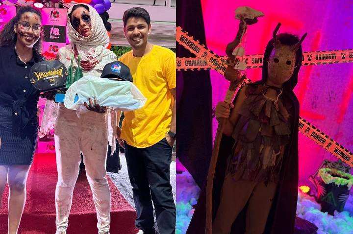 Halloween diverte público no Shopping Serrinha e ainda premia melhores fantasias; Confira algumas