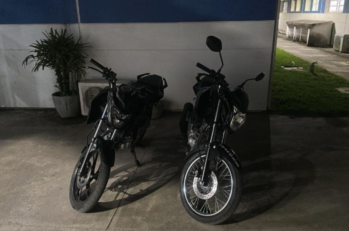 PM recupera motos furtadas e apreende adolescente em Barrocas