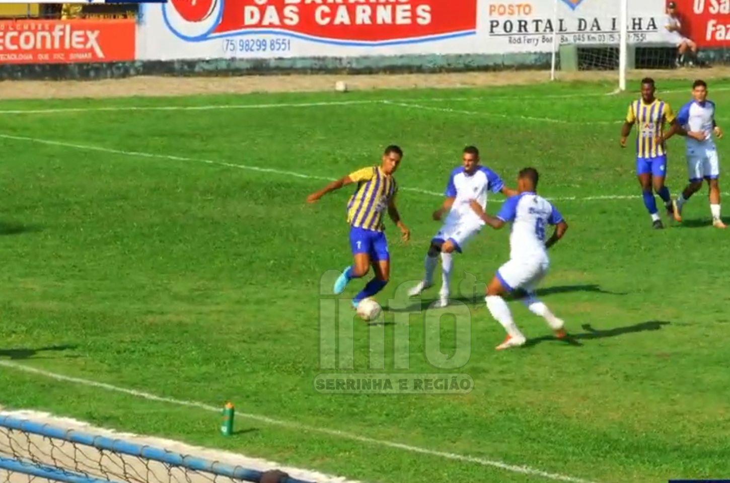 Serrinha perde para Santo Antônio de Jesus e se complica no Intermunicipal